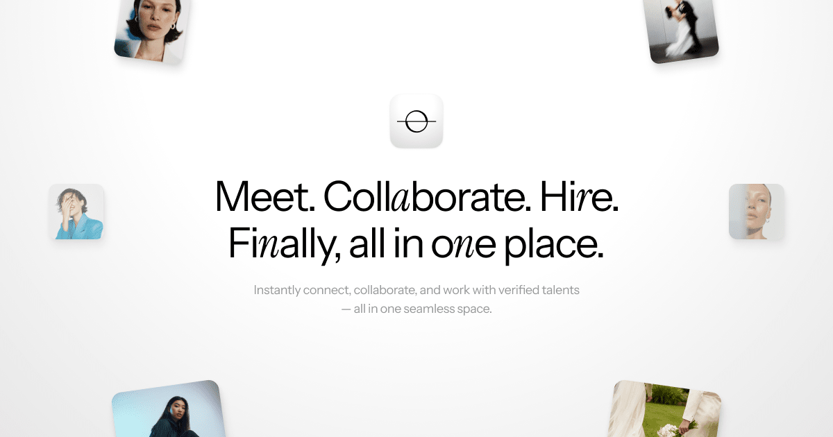 ISO Meet Open Graph image preview (1200x630) - SaaS social card inspiration