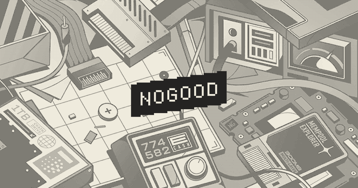 NoGood Open Graph image preview (1200x630) - Agency social card inspiration